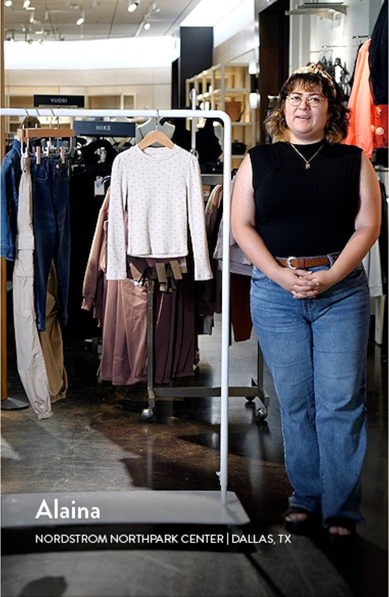 Kids' Rib Crewneck Top, sales video thumbnail