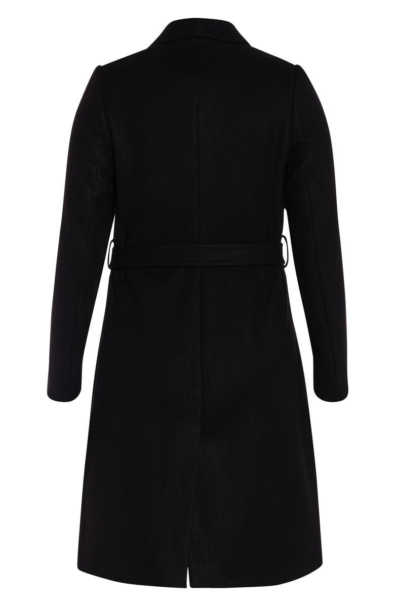 City Chic Sultry Military Coat, Alternate, color,