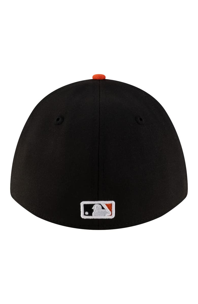 New Era Men's New Era  White/Orange Baltimore Orioles Player Replica 39THIRTY M-Crown Flex Hat, Alternate, color, White