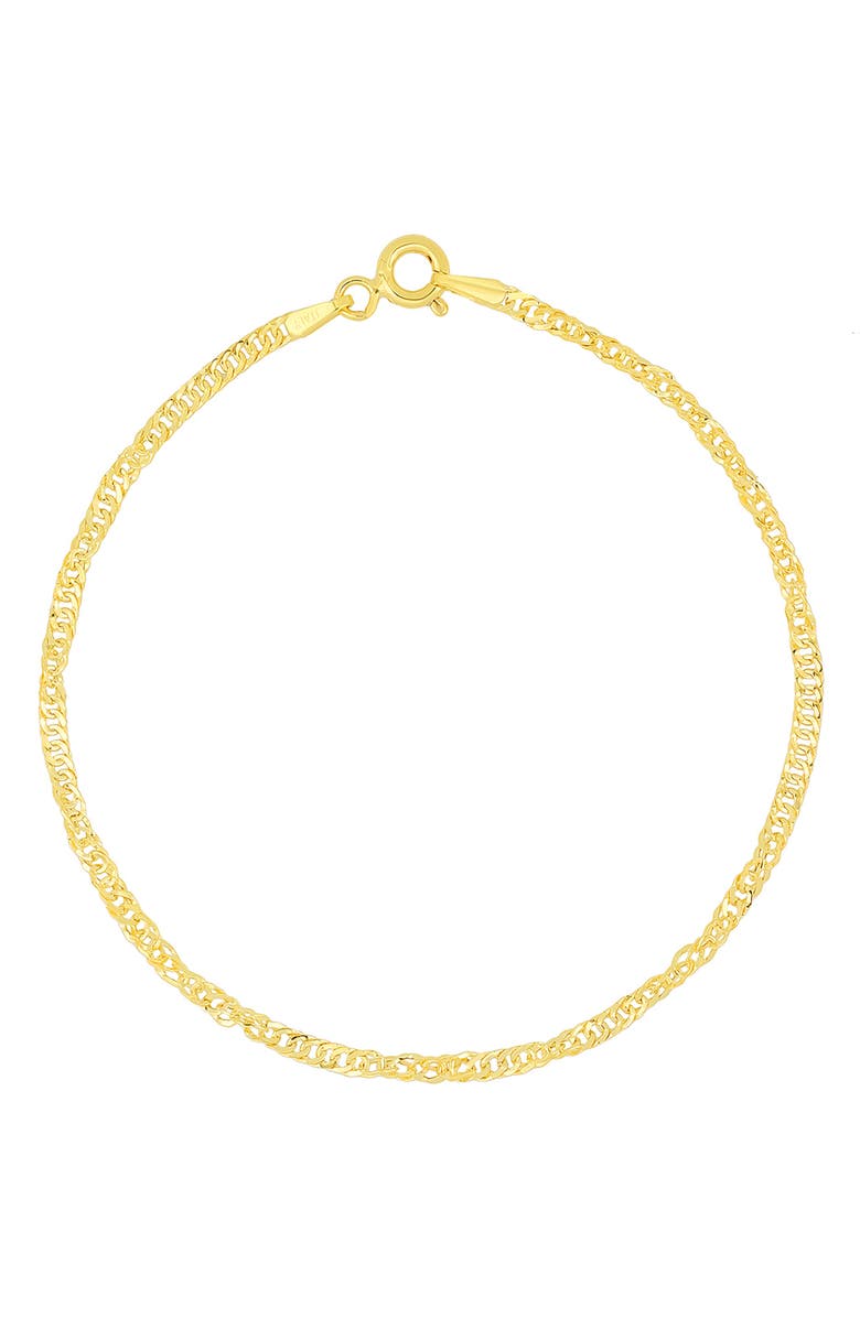 Bony Levy 14K Gold Curb Chain Bracelet, Main, color, 