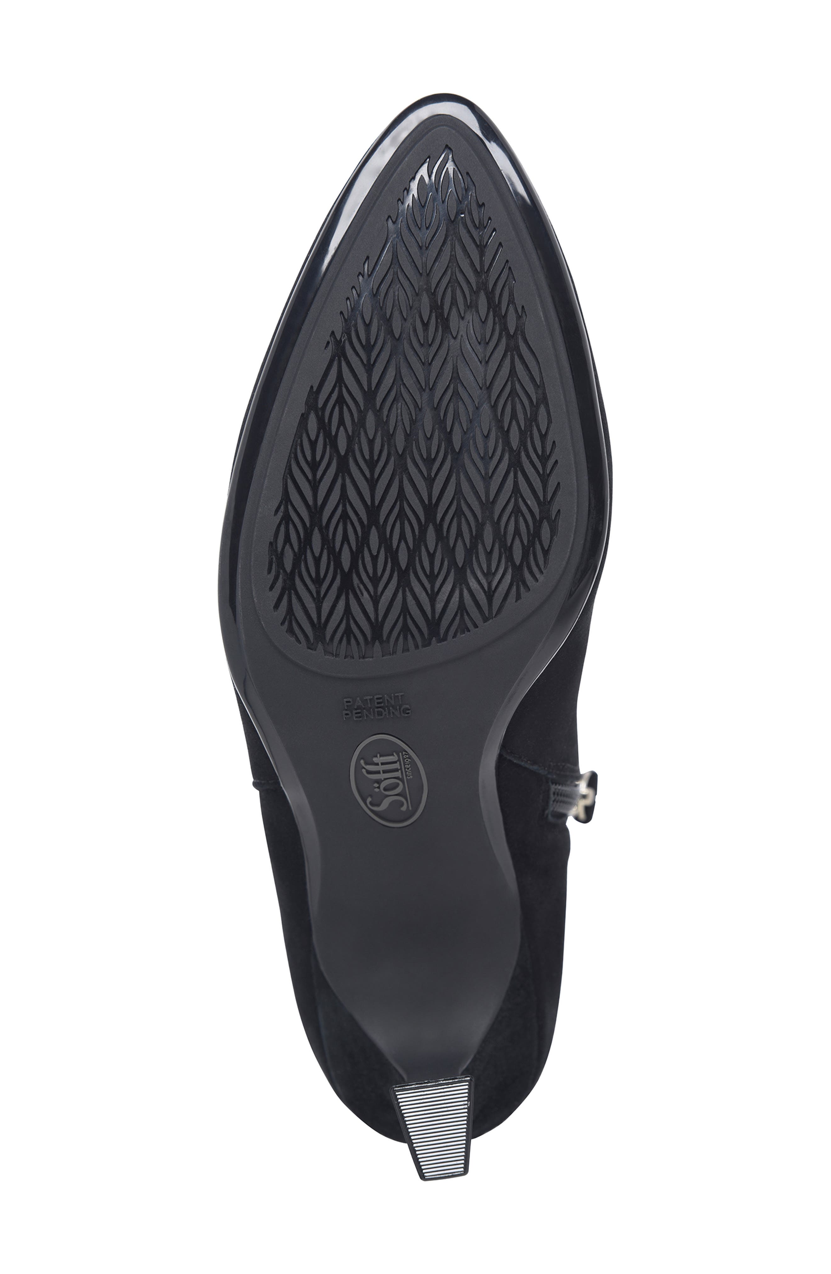 Söfft Sasha Water Resistant Bootie, Alternate, color, Black Suede