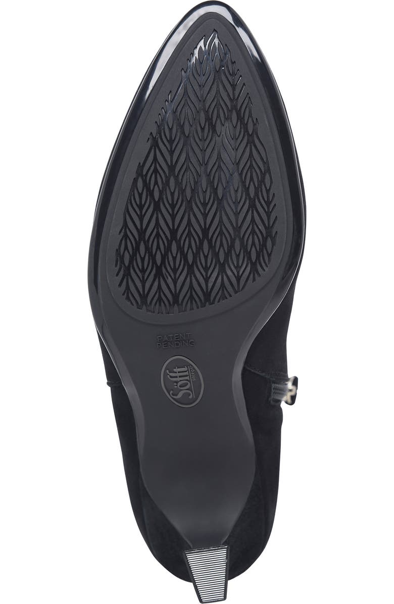 Söfft Sasha Water Resistant Bootie, Alternate, color, Black Suede