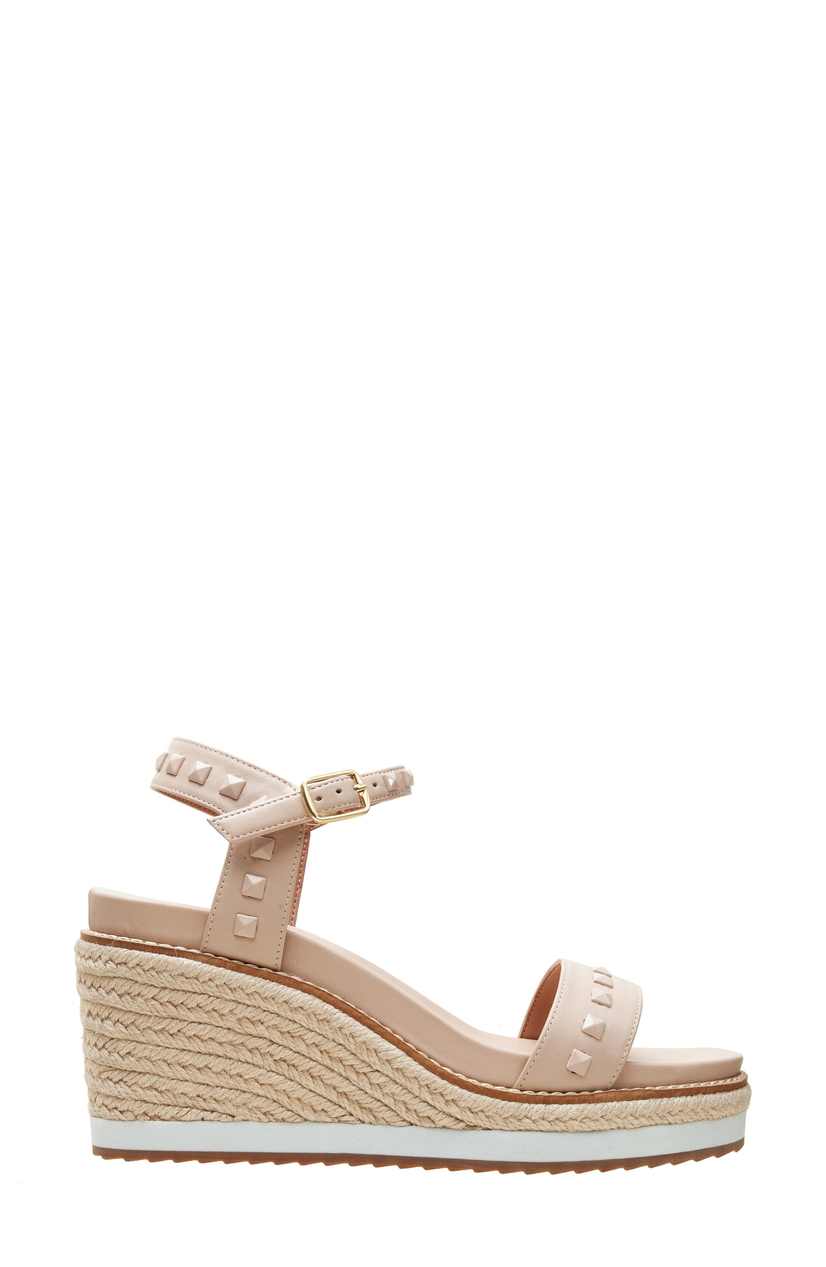 Linea Paolo Vichi Ankle Strap Espadrille Platform Wedge Sandal, Alternate, color, Blush Pink