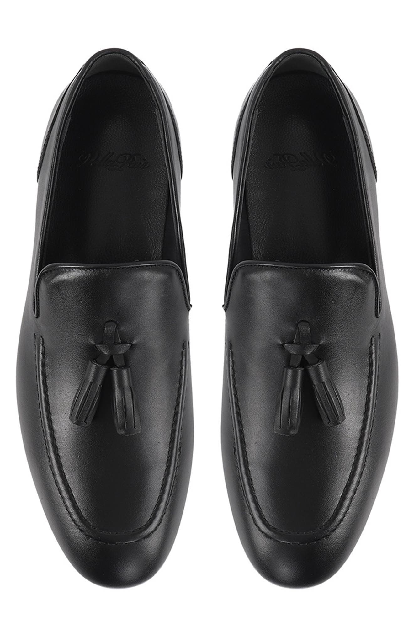 VELLAPAIS Dosina Tassel Loafer, Alternate, color, Black