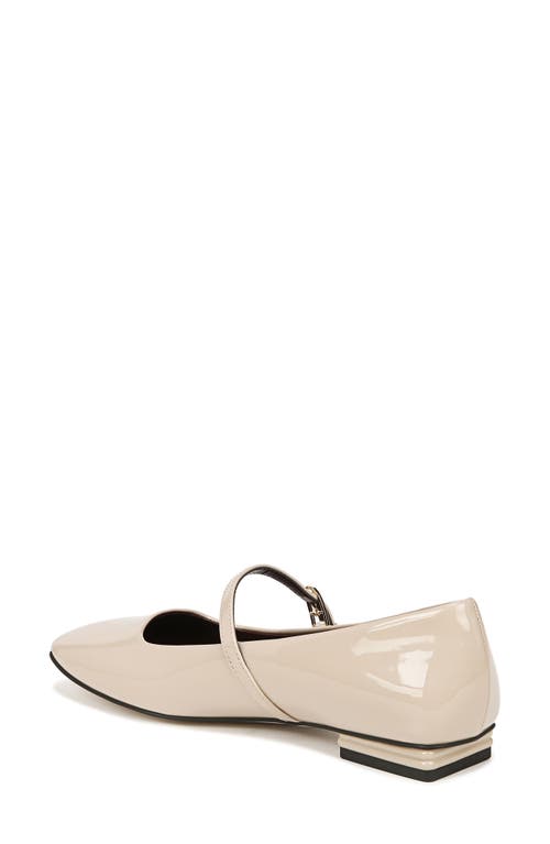 Franco Sarto Womens Patent Square Toe Loafers In Neutral