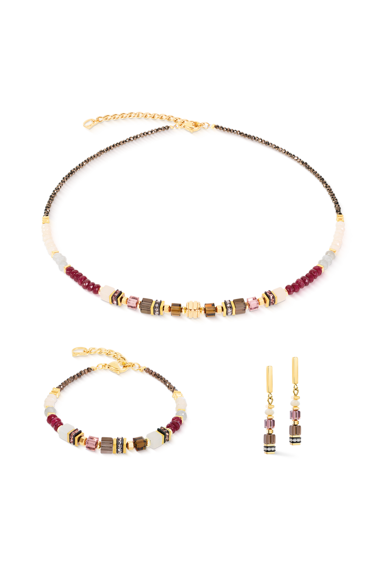 GeoCUBE® Precious Grace Necklace Rose Smoke, Alternate, color, Rose Smoke