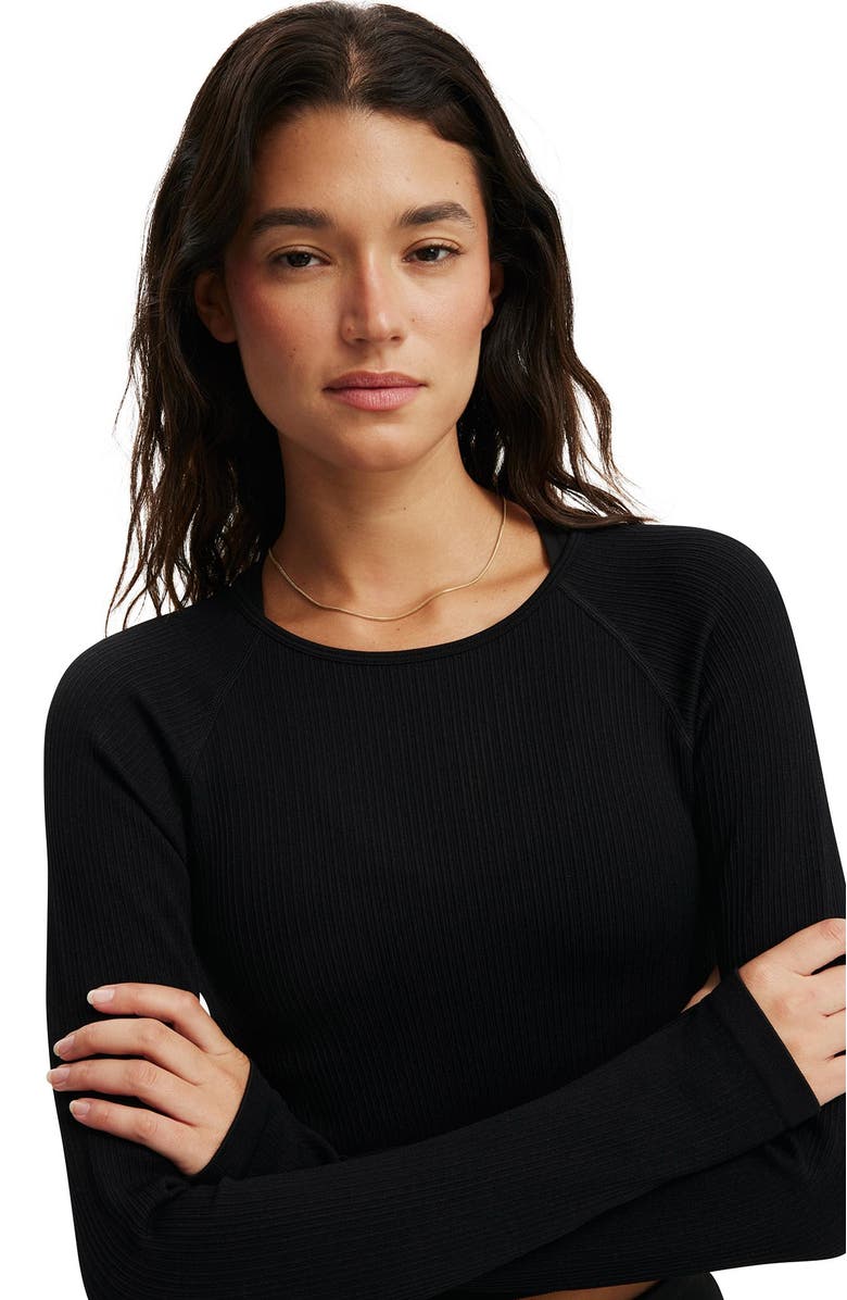 COTTON ON BODY Women's Active Seamless Long Sleeve Top, Alternate, color, 