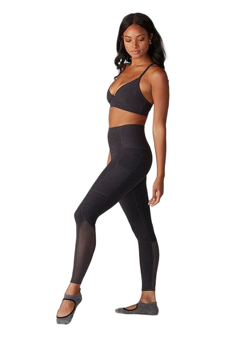 Stash & Dash Legging, Main, color, MIDNIGHT MELANGE