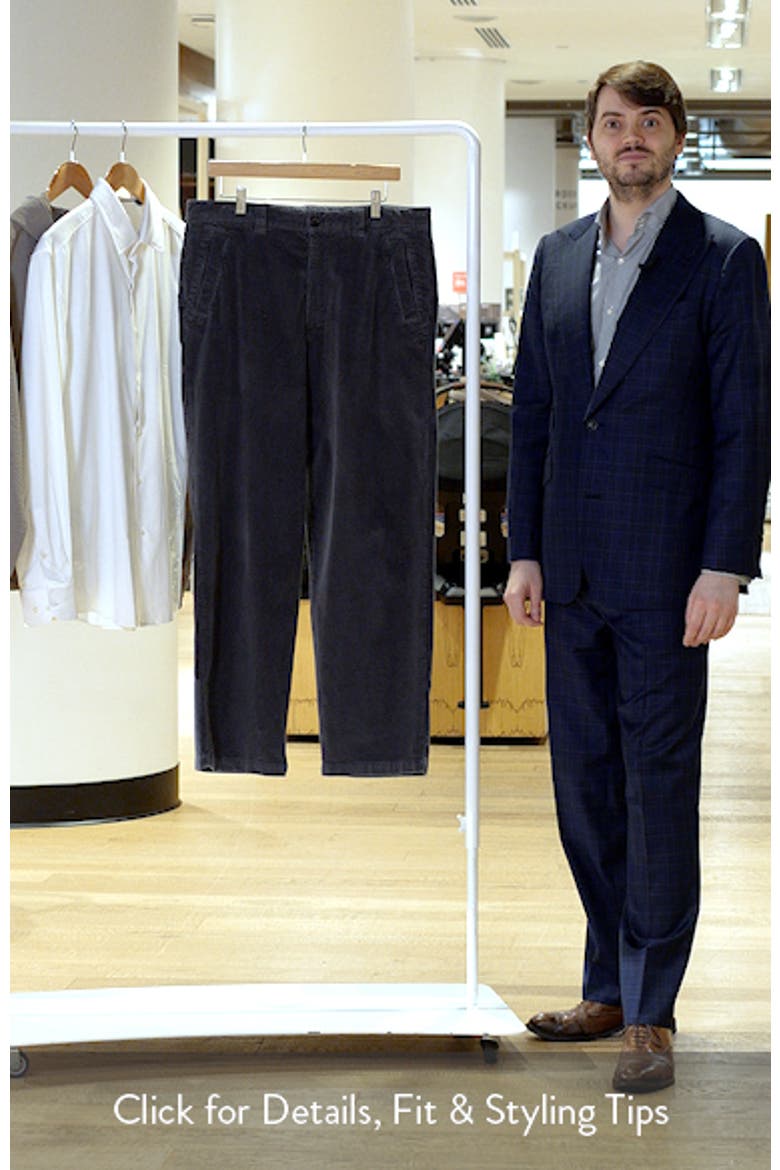 Stretch Organic Cotton Corduroy Workwear Chinos video