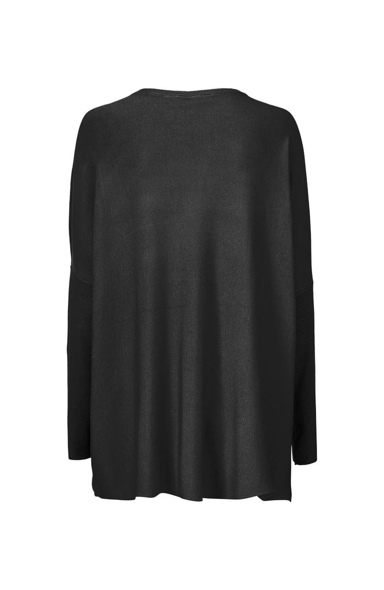 Masai Copenhagen Long Sleeve Round Neck Knit Jumper, Alternate, color, Black