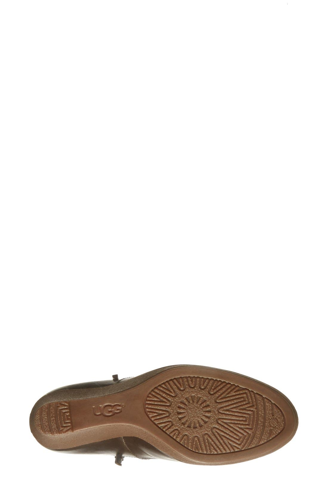 Australia 'Meredith' Wedge Bootie, Alternate, color, LODGE LEATHER