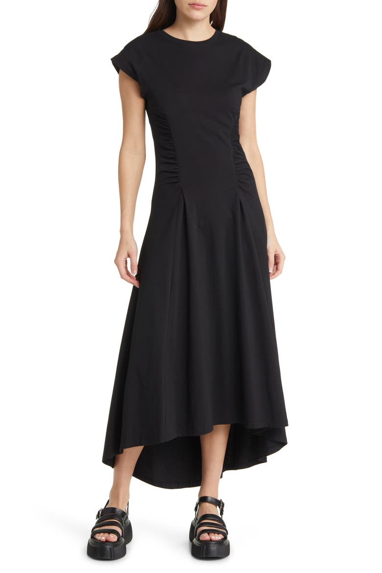 cotton fitted maxi dress 100% Organic Cotton Gauze Tiered Maxi Dress