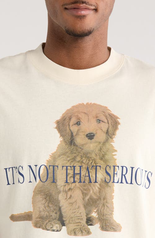 Santo Studio Not That Serious Cotton Graphic T-shirt In White