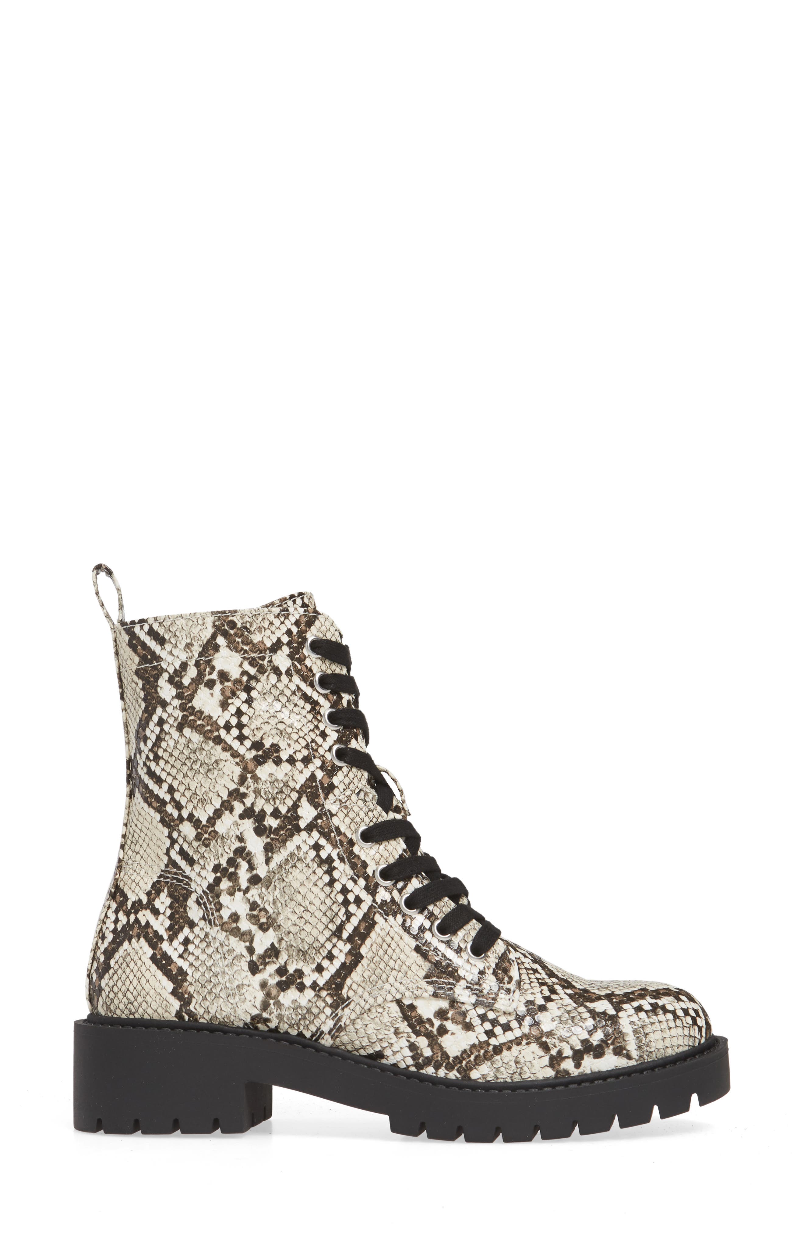 Guided Combat Boot, Alternate, color, NATURAL SNAKE PRINT