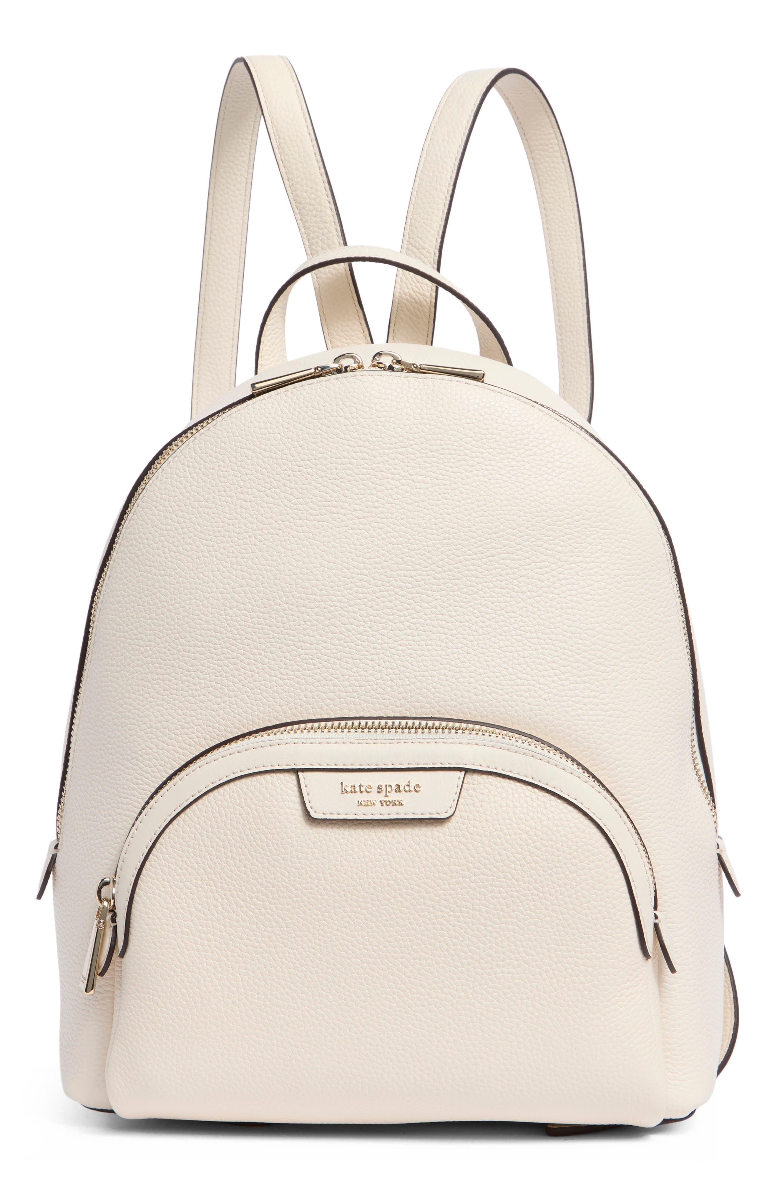 hudson medium pebble leather backpack