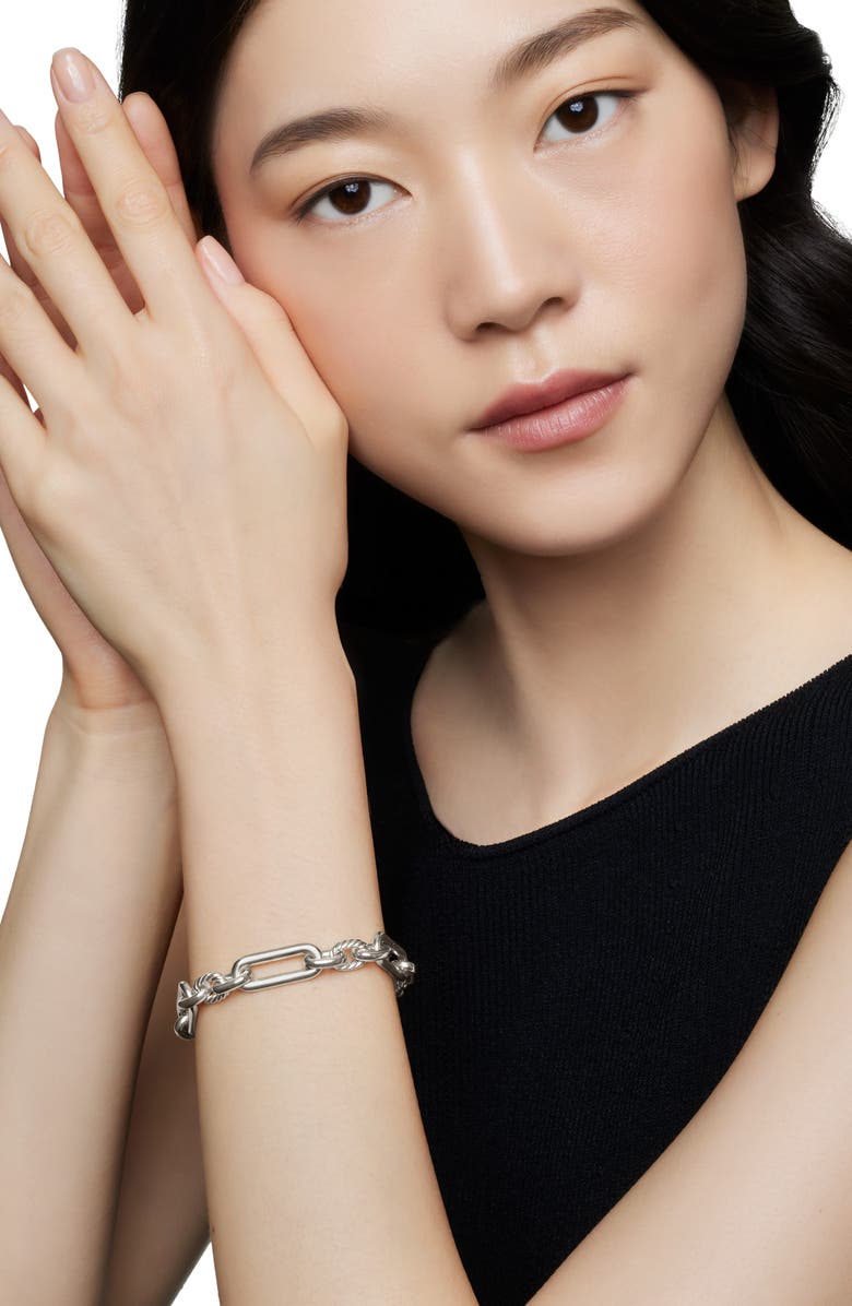 David Yurman Lexington Chain Bracelet, Alternate, color, Silver