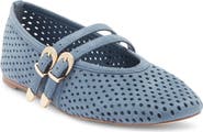 Steve Madden Lissa Perforated Mary Jane Flat