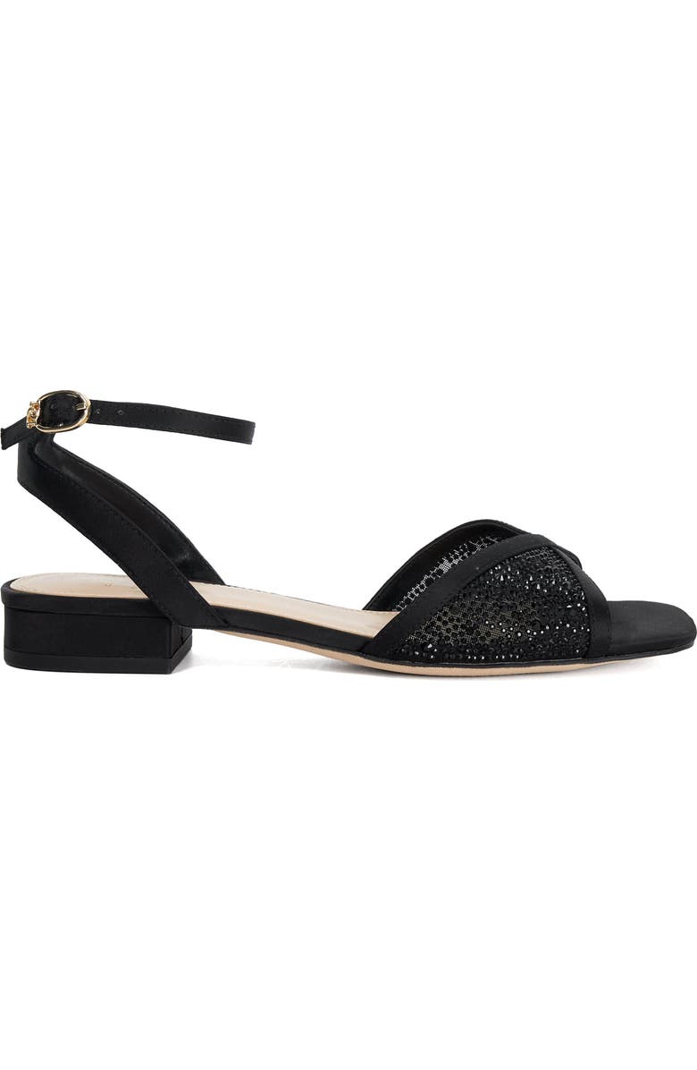 Dune London <p>Naxxos Crystal Embellished Sandal (Women)</p>, Alternate, color, Black