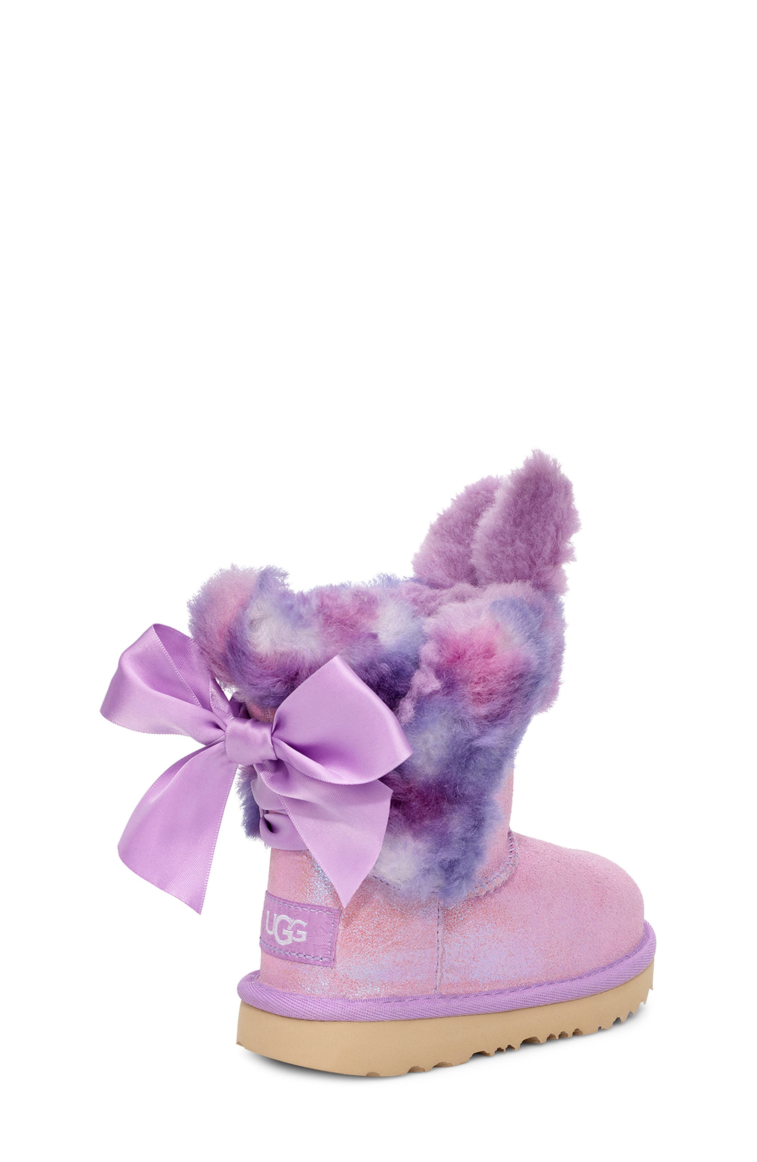 UGG<sup>®</sup> Paz Classic II Genuine Shearling Bootie, Alternate, color, 