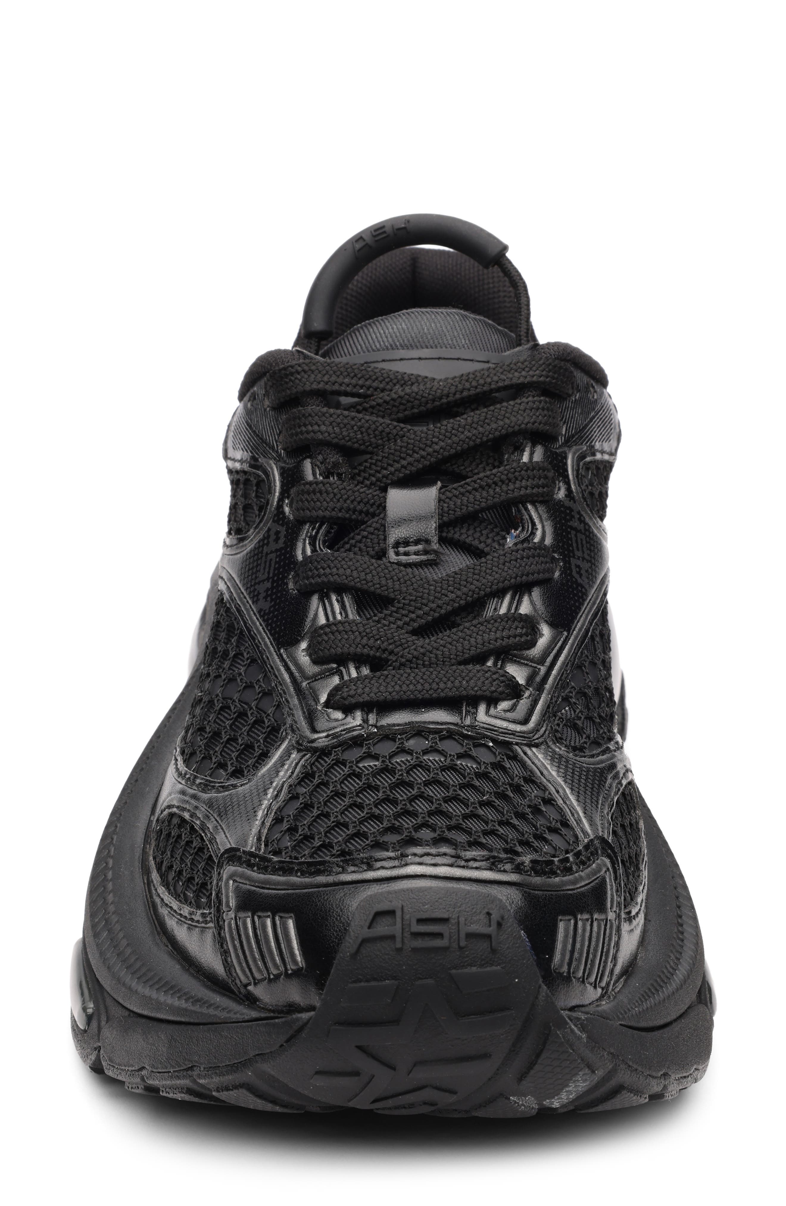 Ash Dragon Sneaker, Alternate, color, Black