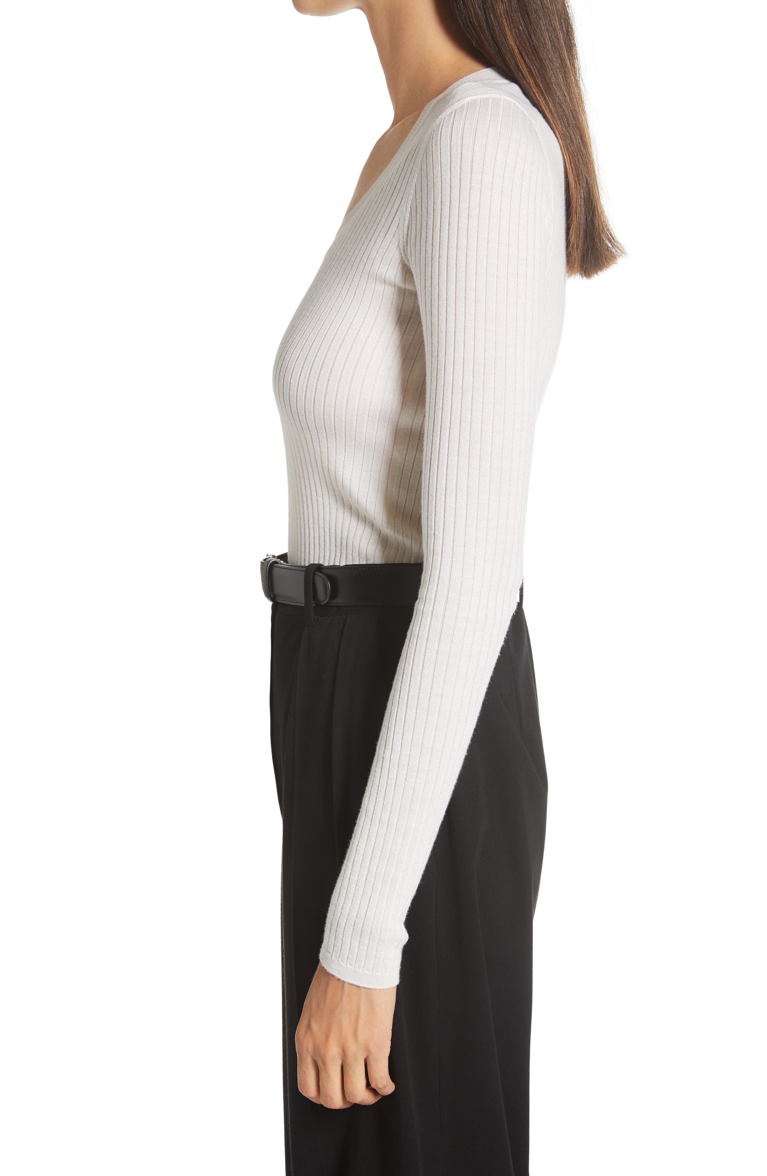 The Row Amaia Merino Wool & Silk Sweater (Women) | Nordstrom