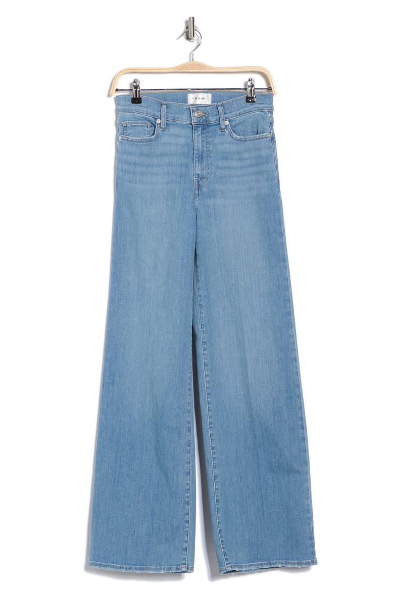 Le Slim Palazzo High Waist Wide Leg Jeans, Alternate, color, INTEGRITY