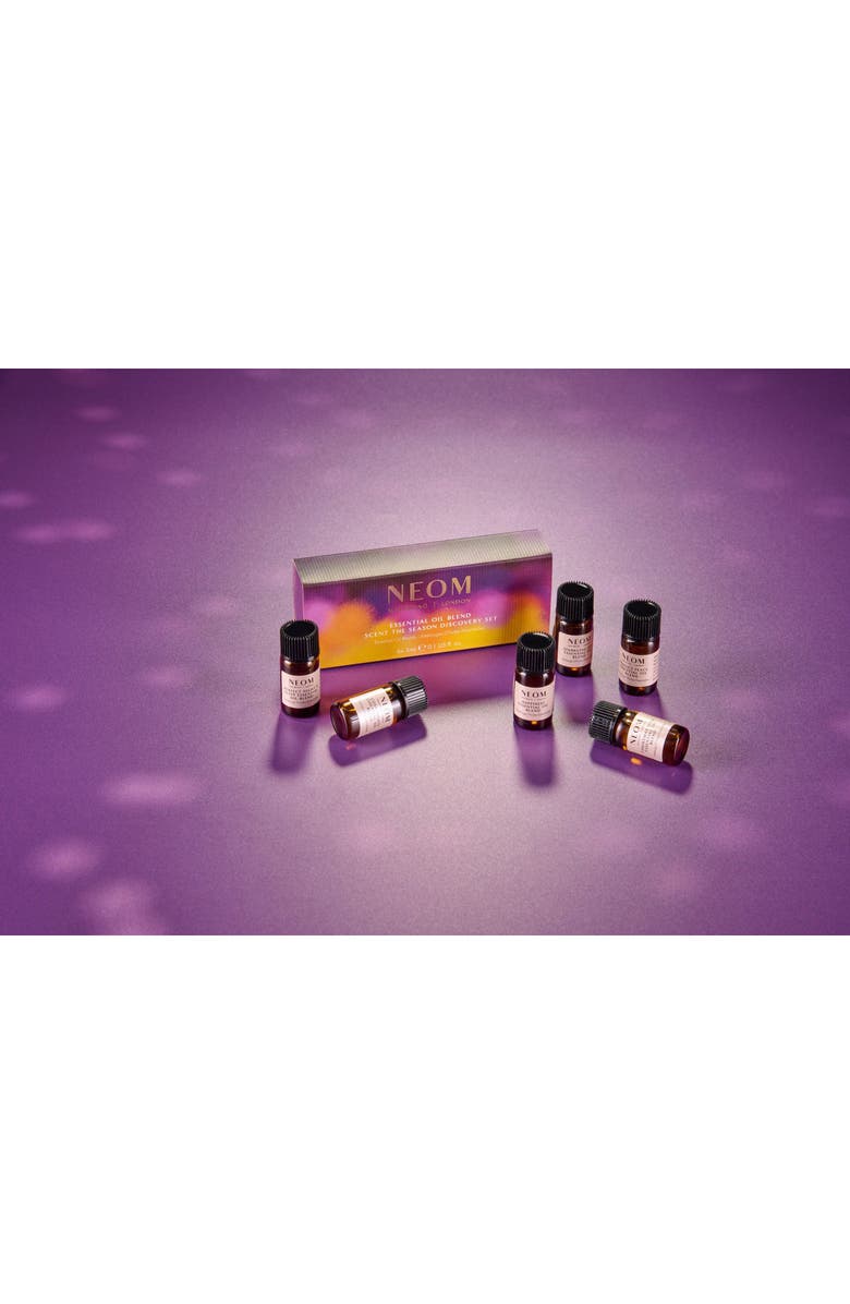 NEOM Wellbeing Scent the Season Essential Oil Discovery Set, Alternate, color,