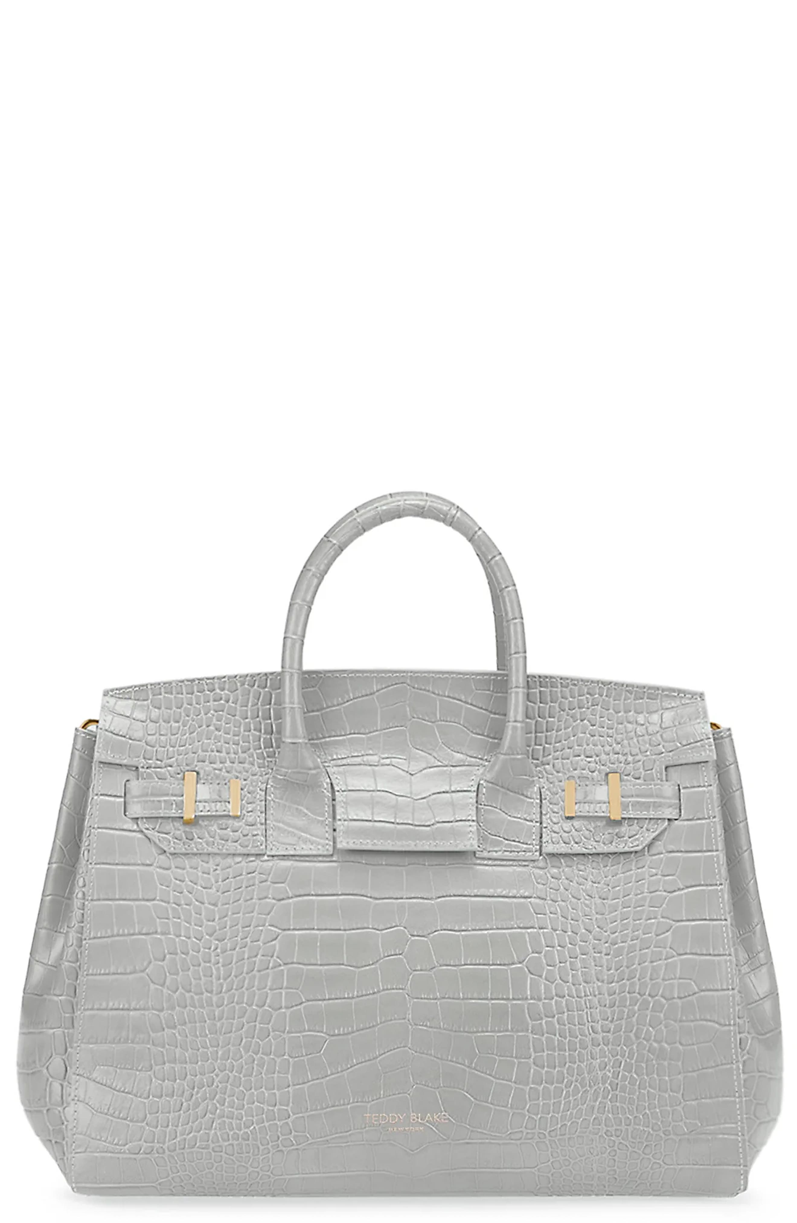 Teddy Blake Gigi Croco  13", Main, color, Light Grey
