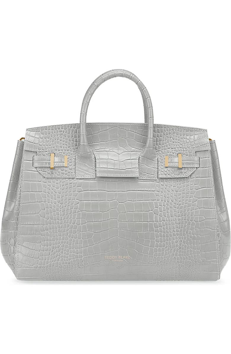 Teddy Blake Gigi Croco 13", Main, color, Light Grey