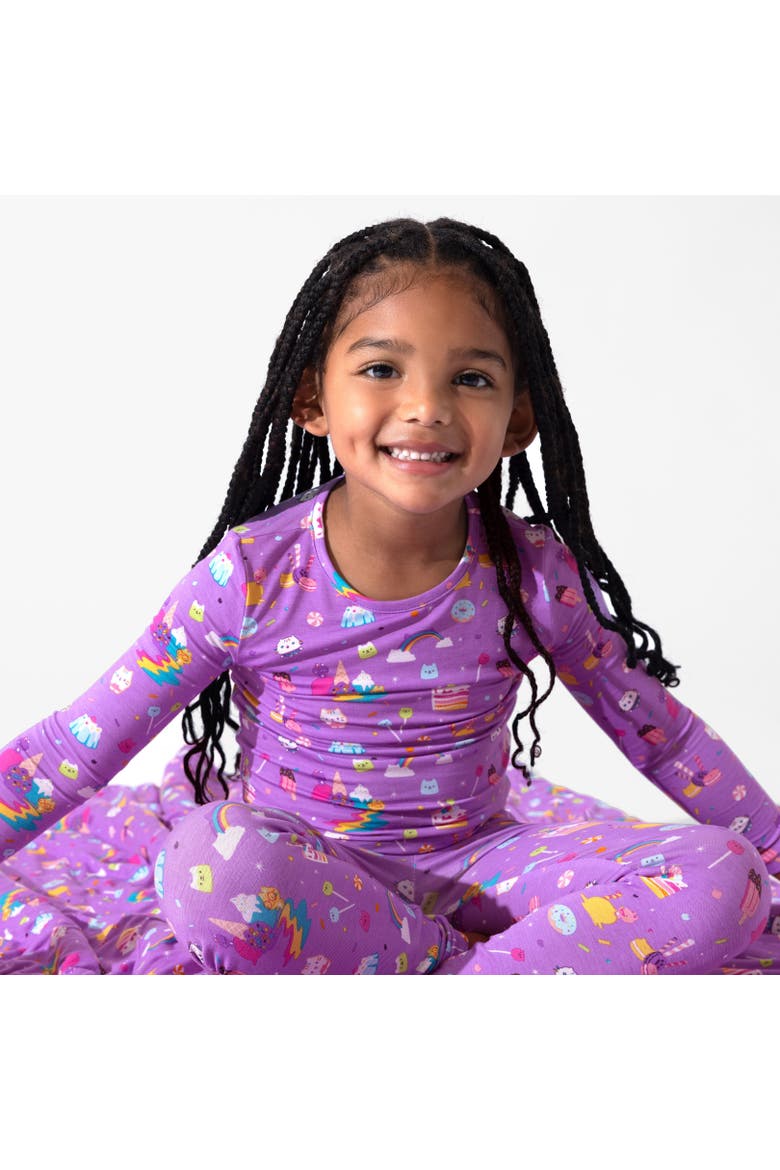 Kids' Gabby's Dollhouse Sweet Treats Set of 2 Piece Pajamas, Alternate, color, Gabby's Sweet Treats