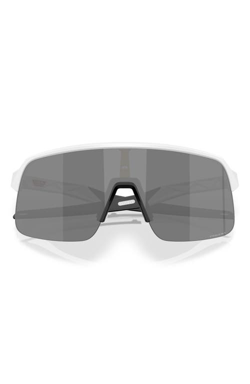 Oakley Sutro Lite 134mm Prizm™ Wrap Shield Sunglasses In Gray