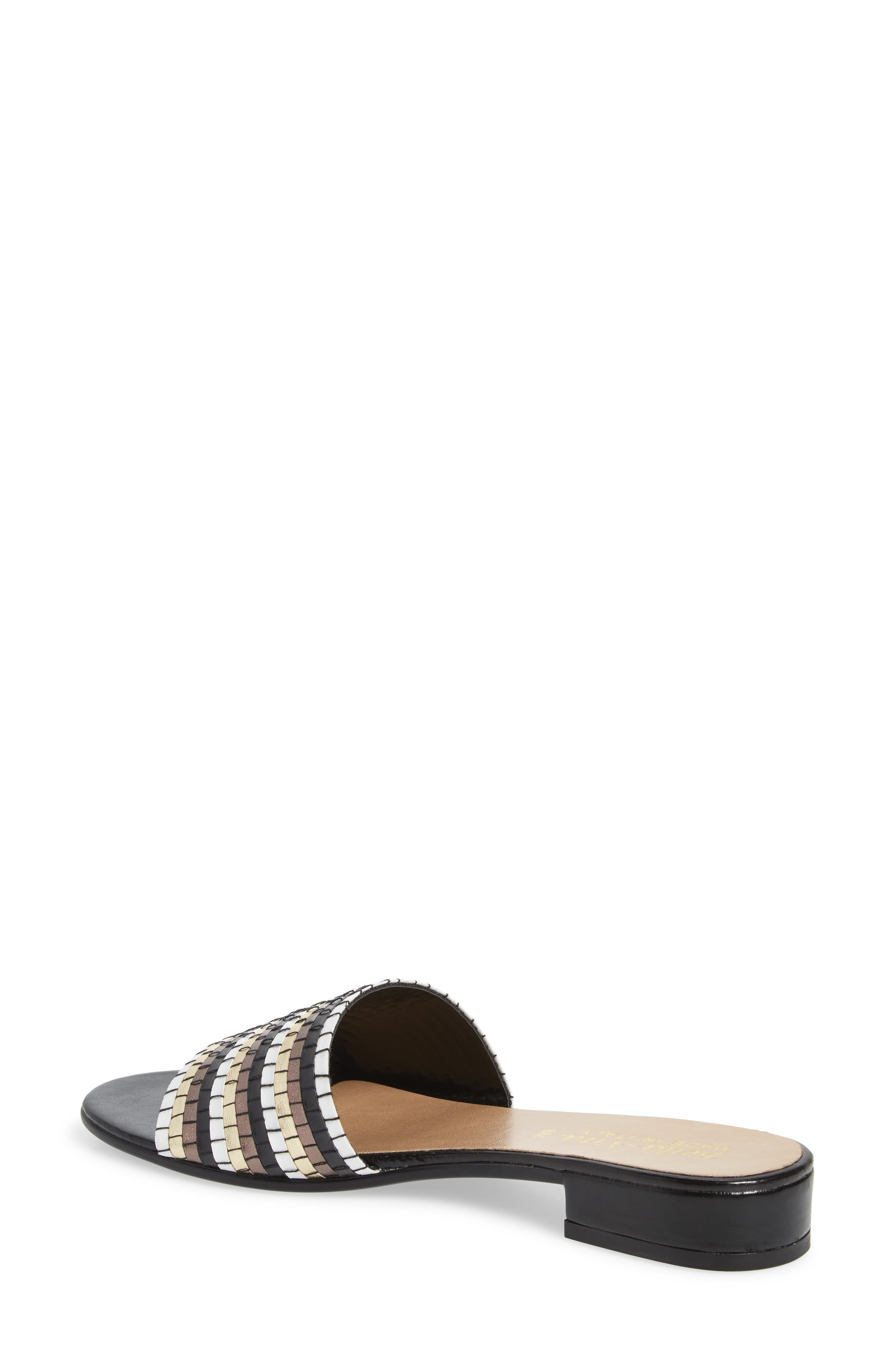 Bella Vita Eli-Italy Woven Slide Sandal, Alternate, color, 