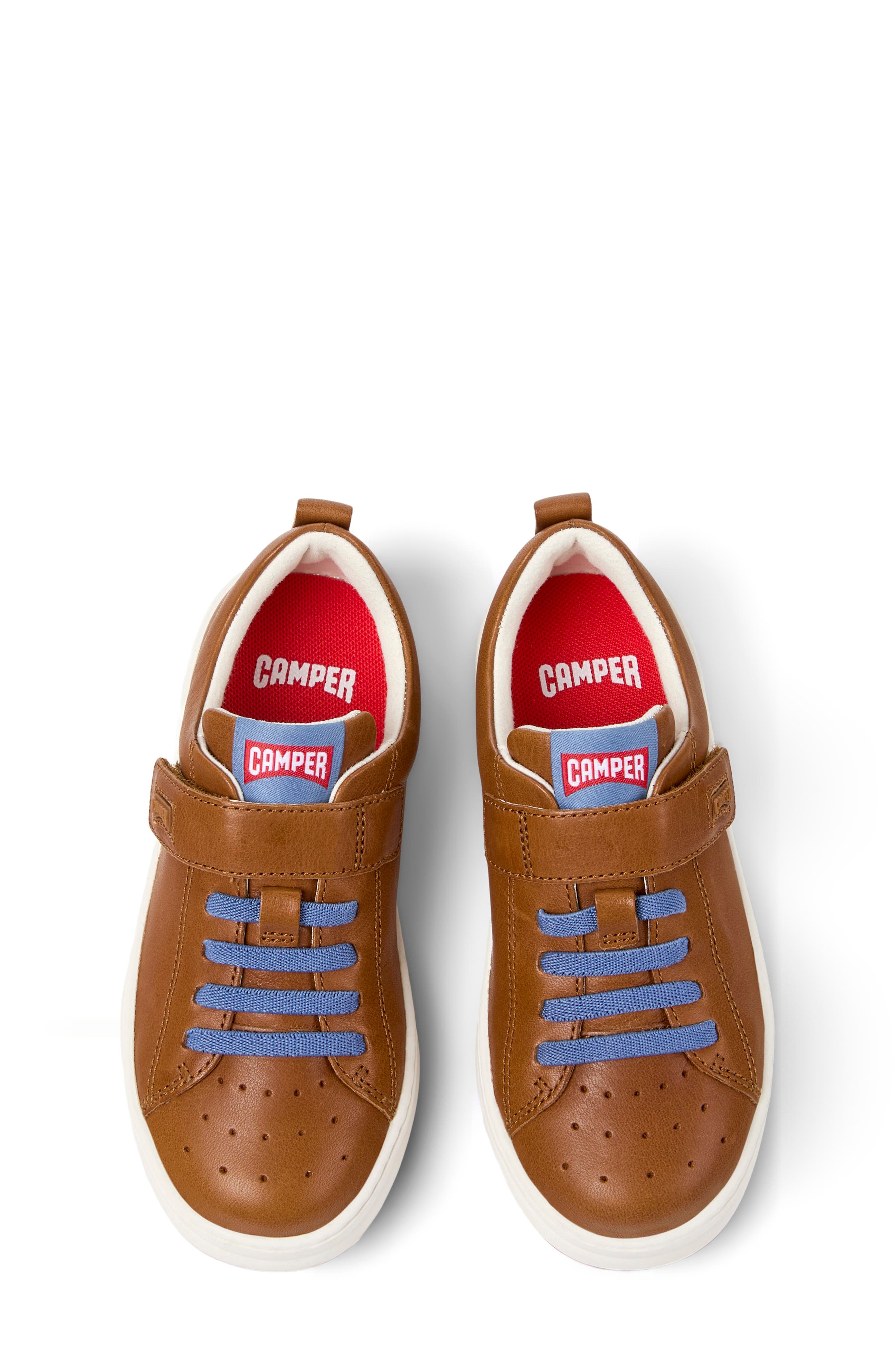 Camper Kids' Runner Four Sneaker, Alternate, color, Medium Brown