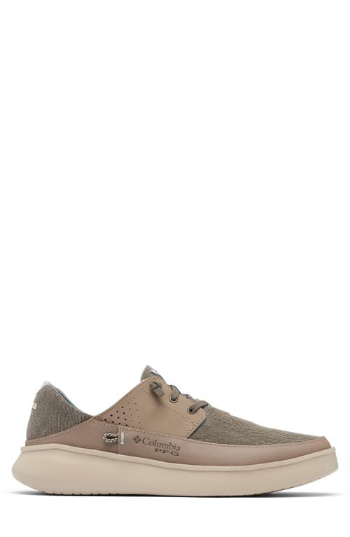 Columbia Pfg Boatside™ Relaxed Slip-on Sneaker In Wet Sand/crushed Blue