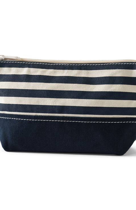 Zipper Canvas Pouch