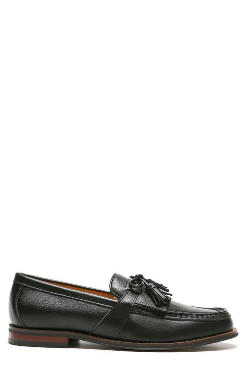 Tommy Hilfiger Sphan Kiltie Fringe Tassel Loafer In Black