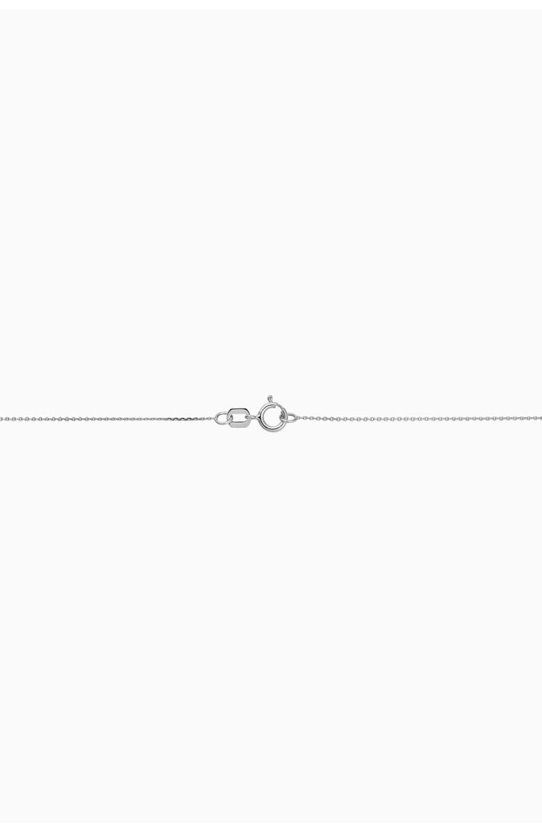 Oradina 14K Gold Heart of Gold Pendant Necklace, Alternate, color, White Gold