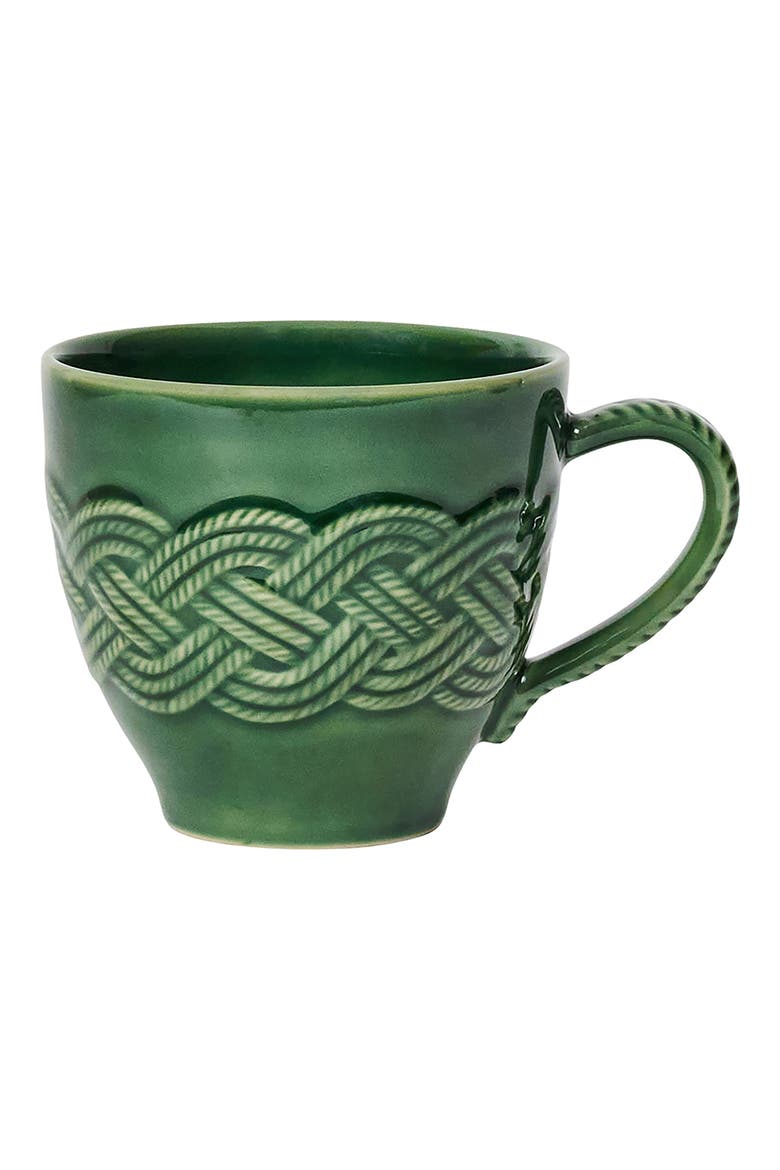 Le Panier Mystic Knot Mug, Main, color, BASIL