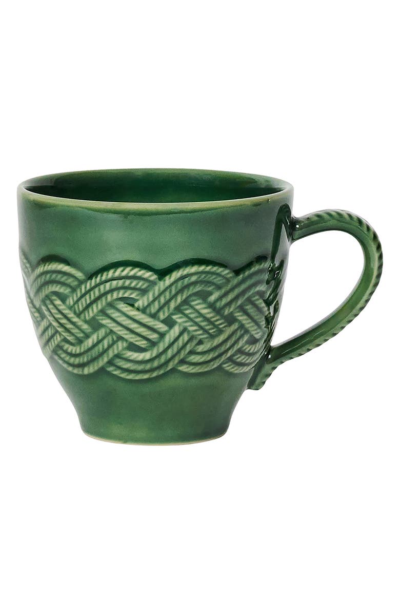 Juliska Le Panier Mystic Knot Mug, Main, color, Basil
