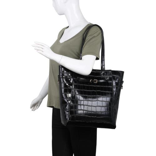 Moda Luxe Athena Bucket In Black