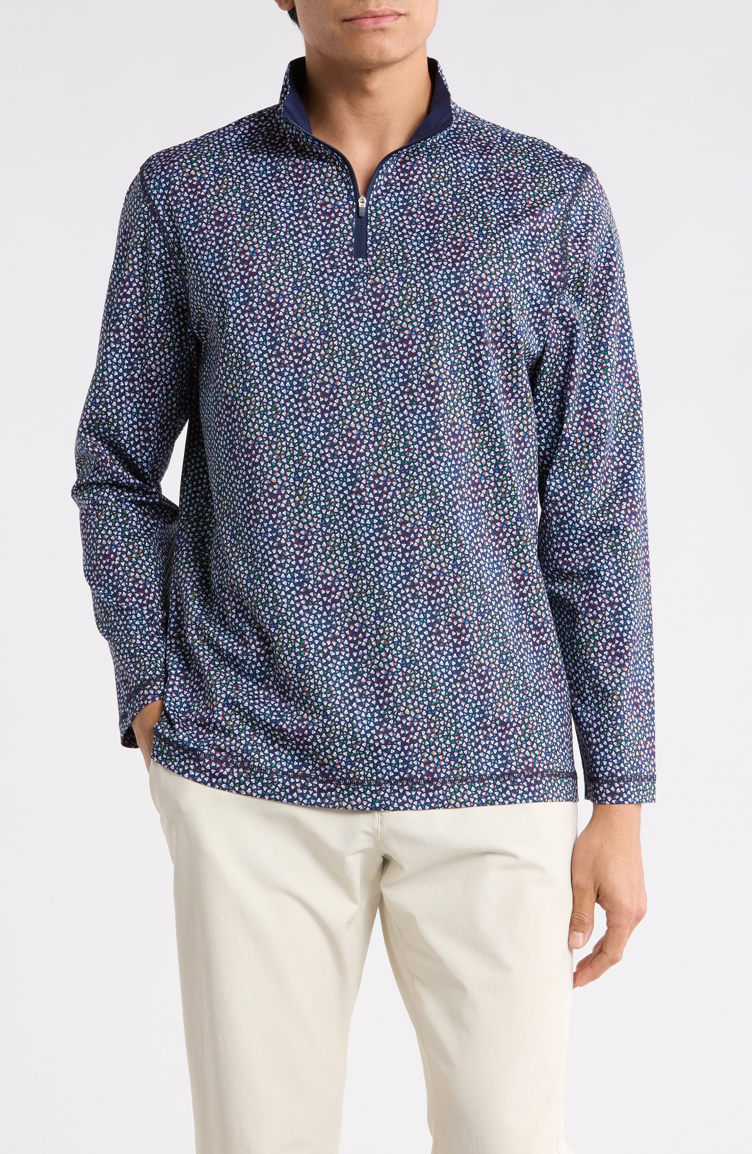 Bugatchi Long Sleeve Knit Sweatshirt