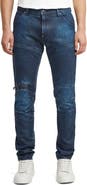 G-STAR 3D Zip Knee Skinny Jeans