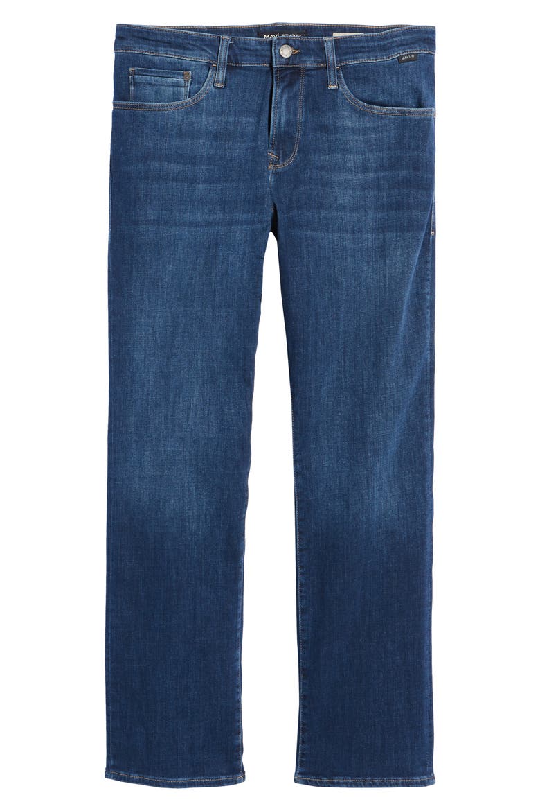 Matt Relaxed Straight Fit Jeans, Alternate, color, DARK FEATHER BLUE