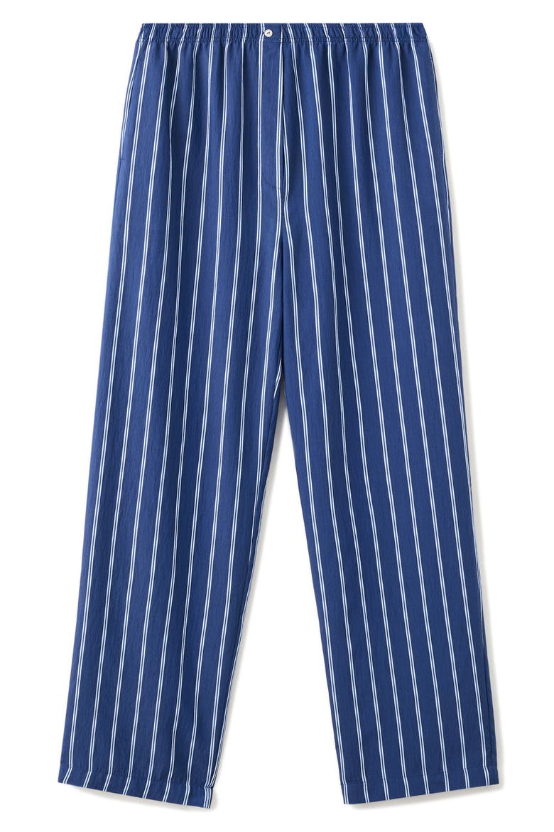 Stripe Pajama Pants, Alternate, color, INDIGO BLUE
