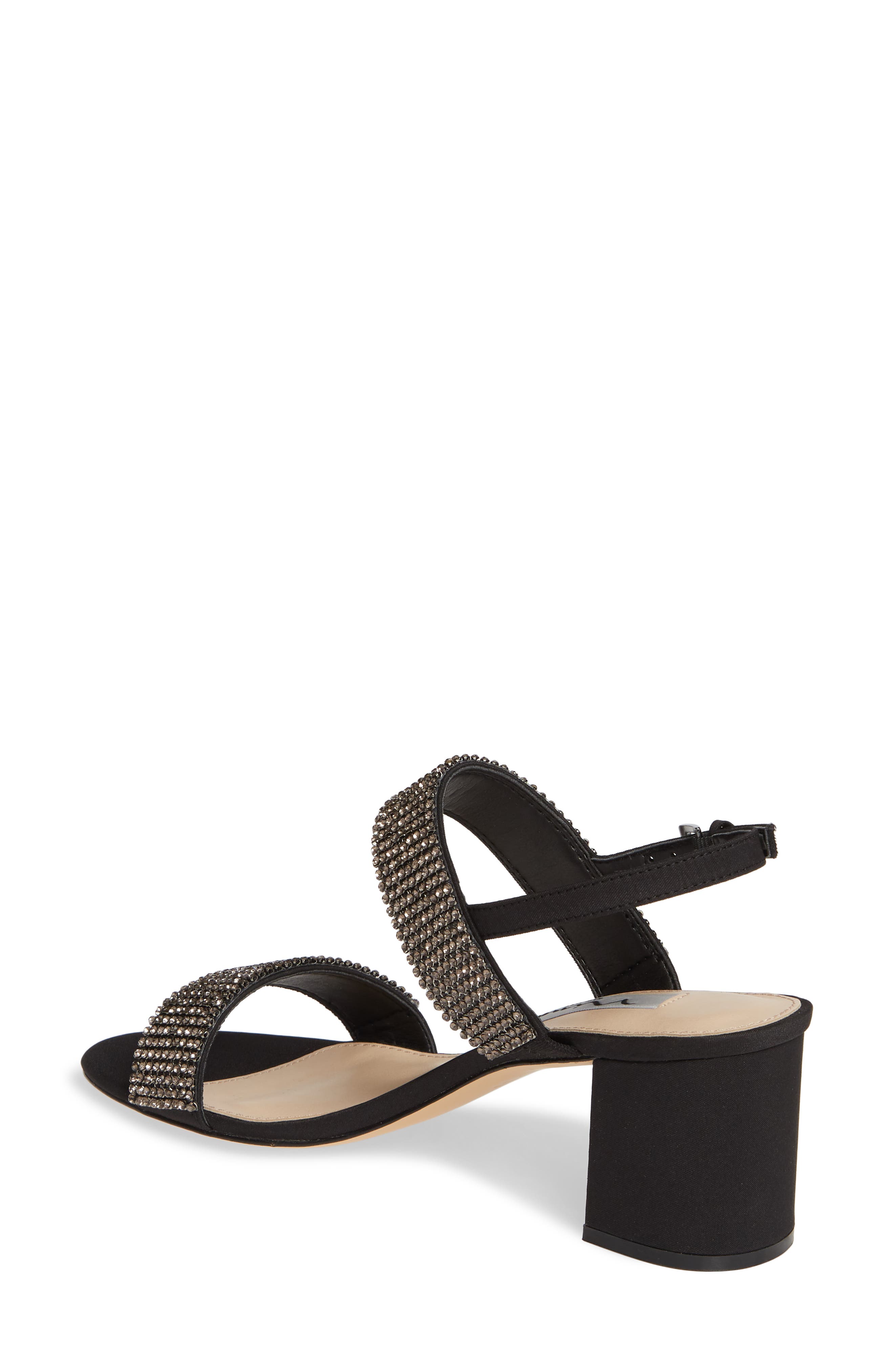 Nina Naomi Crystal Embellished Sandal, Alternate, color, 