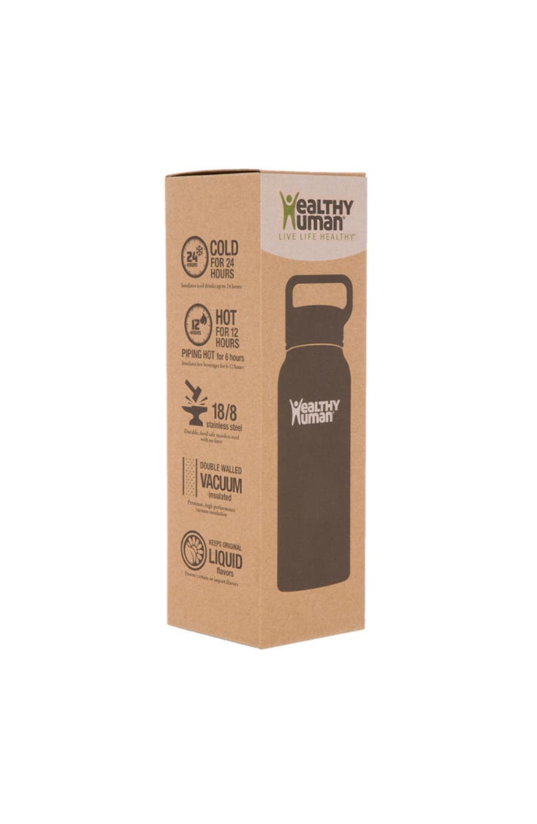 Healthy Human The Stein Water Bottle 32 oz, Alternate, color, Slate Gray