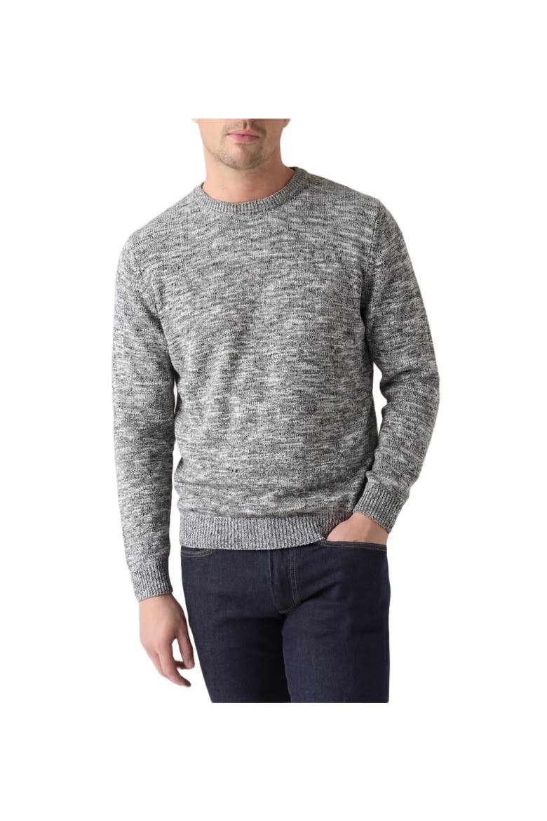 Robbins Linen Silk Crewneck Sweater, Main, color, Gray