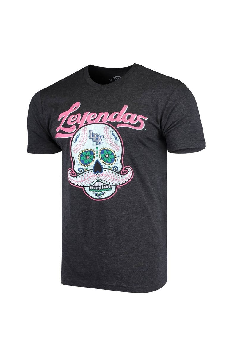 108 STITCHES Men's Black Leyendas de Lexington Copa de la Diversion Home Tri-Blend T-Shirt, Alternate, color, Gray