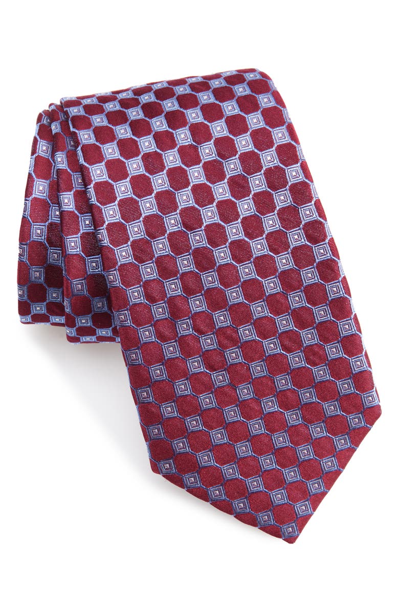 Duchamp Medallion Silk Tie, Main, color,