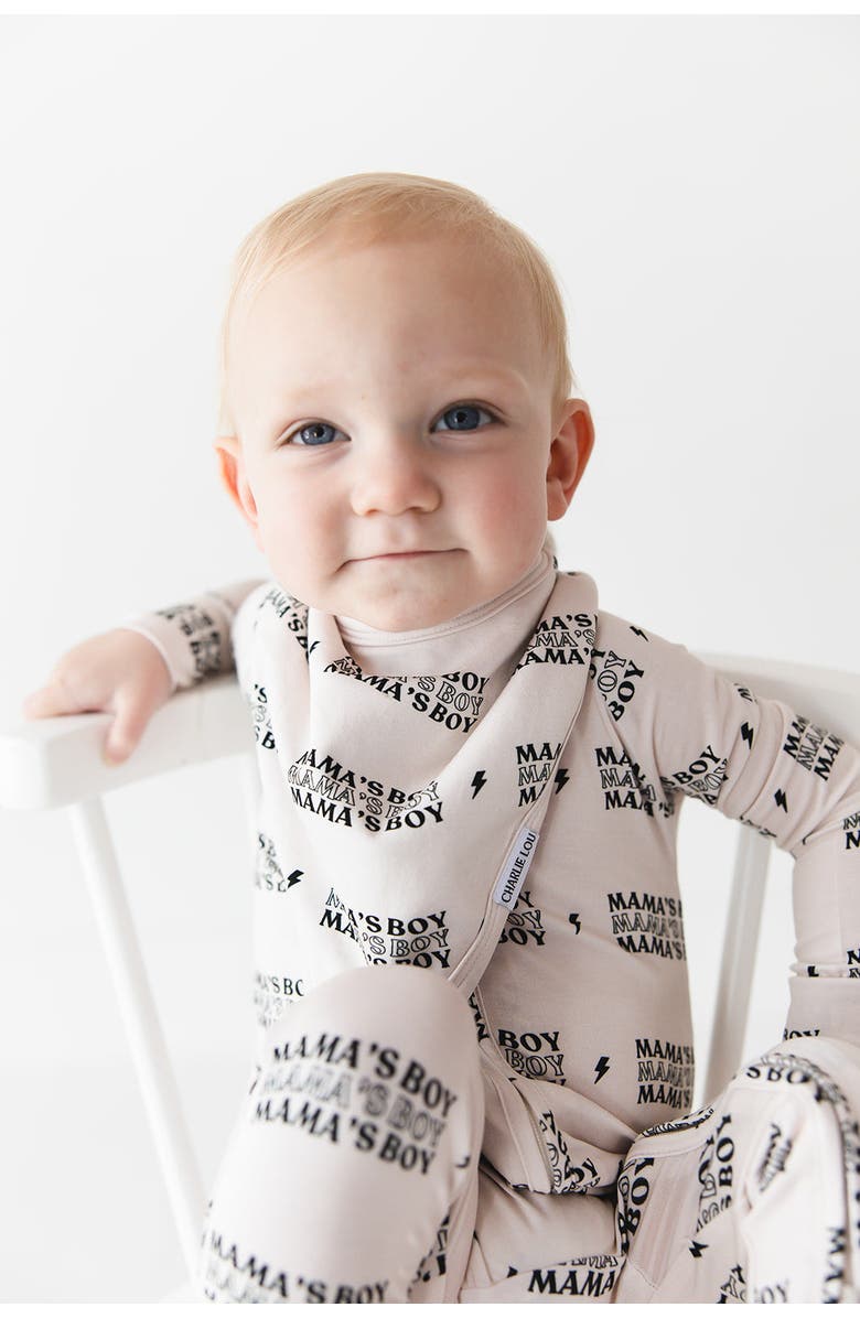 Charlie Lou Baby<sup>®</sup> Snap Bib | Mama's Boy, Main, color, 